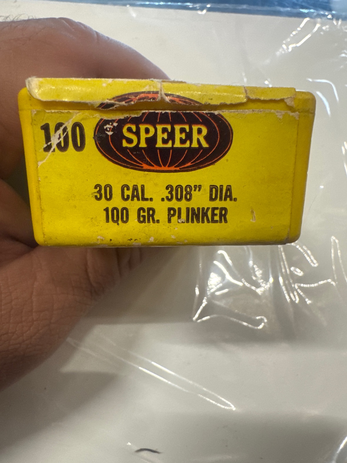 Speer .30 Cal 100gr Plinker RN Soft Point Bullets #1805 – ~30ct