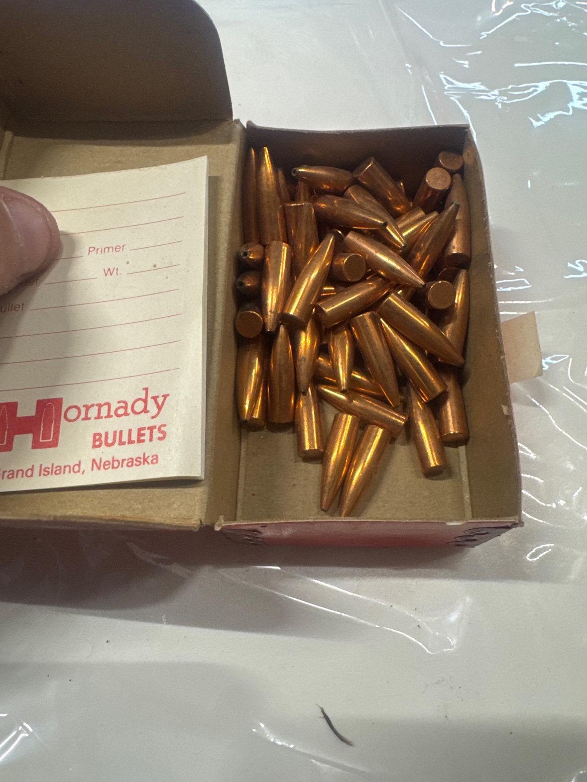 Hornady 6mm 75gr Spire Hollow Point Bullets #2420 – ~50ct - Image 2