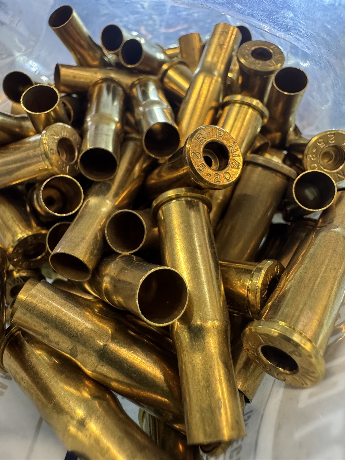 25-20 Winchester Brass Cases – 100ct