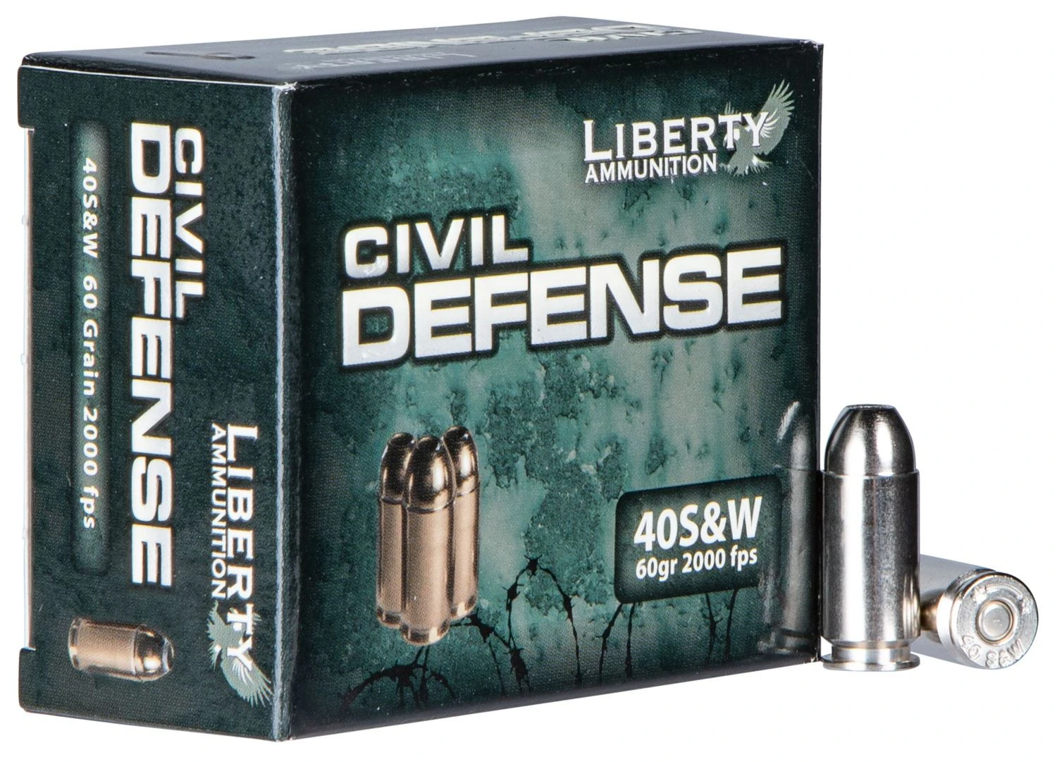 Liberty Civil Defense 60gr .40/10mm Pulled Bullets - Image 2