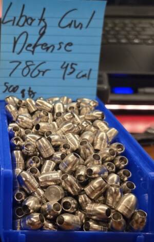 Liberty Civil Defense 78gr .45 ACP Pulled Bullets